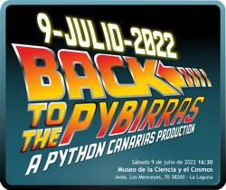 Back to PyBirras 2022 (Tenerife)